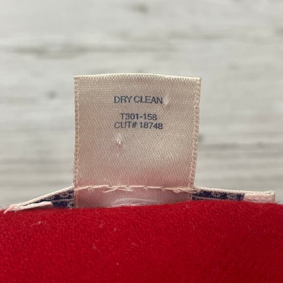 Pendleton Vintage Red Virgin Wool Fully Lined USA Classic Sports Coat Blazer 14 - Picture 11 of 13